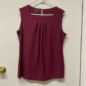 ☃️ Covington Womens XL burgandy top - beautiful!